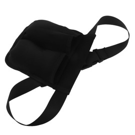 minkissy Essential Oil Bottle Fanny Pack Belt Multiple Pockets Holder Massage Bottle Organizer Massage Oil Pouch Lotion Bottle Holder Massage Bottle Holder Lotion Oil Bag Diving Cloth Black