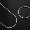 Byzantine Chain 4 mm, Solid 925 Silver, Selection of Lengths,