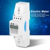 Hilitand DIN Rail Electricity Meter, Industrial Control Components Timer Digital