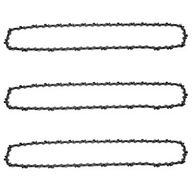 Anxingo 3Pcs Chainsaw Chain, 18 Inch Chainsaw Chain 3/8" LP Pitch .050" Gauge 62 Drive Links, Replacement for Craftsman 316.38090 Replacement for Echo CS-280 CS-290