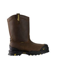 Thorogood Infinity FD 11” Waterproof Composite Toe Wellington Boots for Men with Full-Grain Leather and Self-Cleaning Anti-Fatigue Traction Outsole; EH Rated, Studhorse - 8.5 W