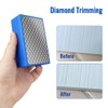 1 Pcs Diamond Hand Pad Sanding Block Sharp Glass Grinding