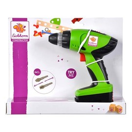 Eichhorn 100039050 - Handschrauber für Heros Constructor, mechanisch betrieben, inkl. Wechselaufsatz, 15x4x12cm