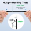 BAWIOFIAU USB c Braided Data Extension Cable 20ft/6M, USB c