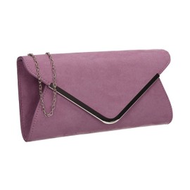 SwankySwans Women's Karlie Clutch Bag, Lilac