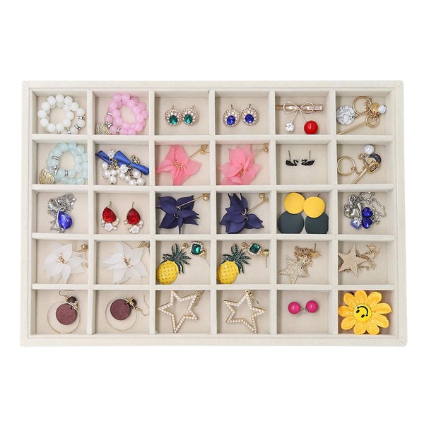 Stratalife Jewelry Tray Stackable Earrings Tray Jewelry Organizer Jewelry Drawer