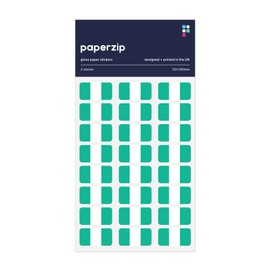 PAPERZIP - Nigeria Flags – 48 Stickers for Business, Schools, Celebrations