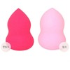 Versatile Makeup Puffs: Foundation, Waterdrop, Dewy Glow, Powder, Air Cushion Hot Pink