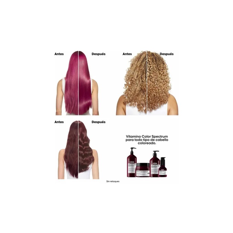 Kit Loreal Vitamino Color Spectrum Chico Shampoo Mscara