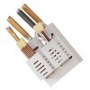 Utensil Holder Stainless Steel Wall Mount Chopstick Draining Storage Shelf