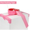BOMEI PACK Pink Packing Tape with Dispenser, 2.6 Mil 1.88