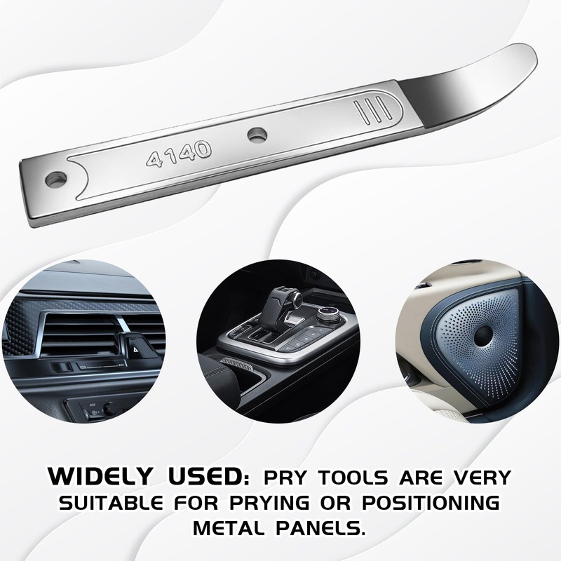 KUQUTIDY 4140 Pry Tool Auto Trim Removal Tool, Metal Mini