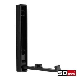 SOTECH Valvo Folding Hooks Matt Black 120 x 16 x 15 mm Set of 2