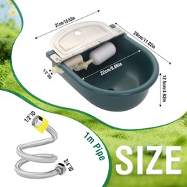 Automatic Water Bowl Livestock Waterer for Horse Cattle Goat Sheep Dog