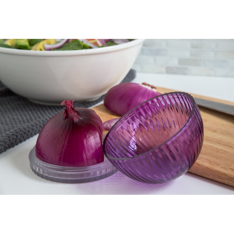 Tulz Canned-and-Jarred-Onions, 4 x 4 x 3.5 inches, Purple, (37051)