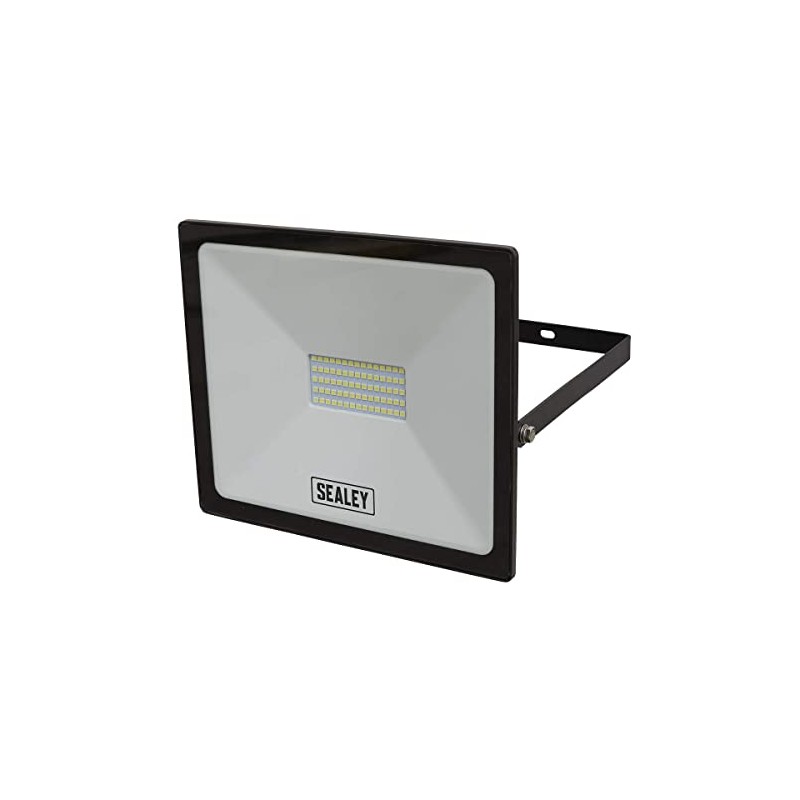 Sealey 50W SMD LED Extra Slim Floodlight with Wall Bracket
