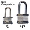Master Lock - Keyed Alike Locks 3NKALF-3 w/BumpStop Technologiy