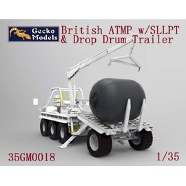 GEC35GM0018 Gecko Model 1/35 British Army ATMP w/SLLPT Aviation Portable Fuel Tank Plastic Model