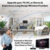 Long Range Bluetooth Transmitter or Receiver, Audio Only for TV