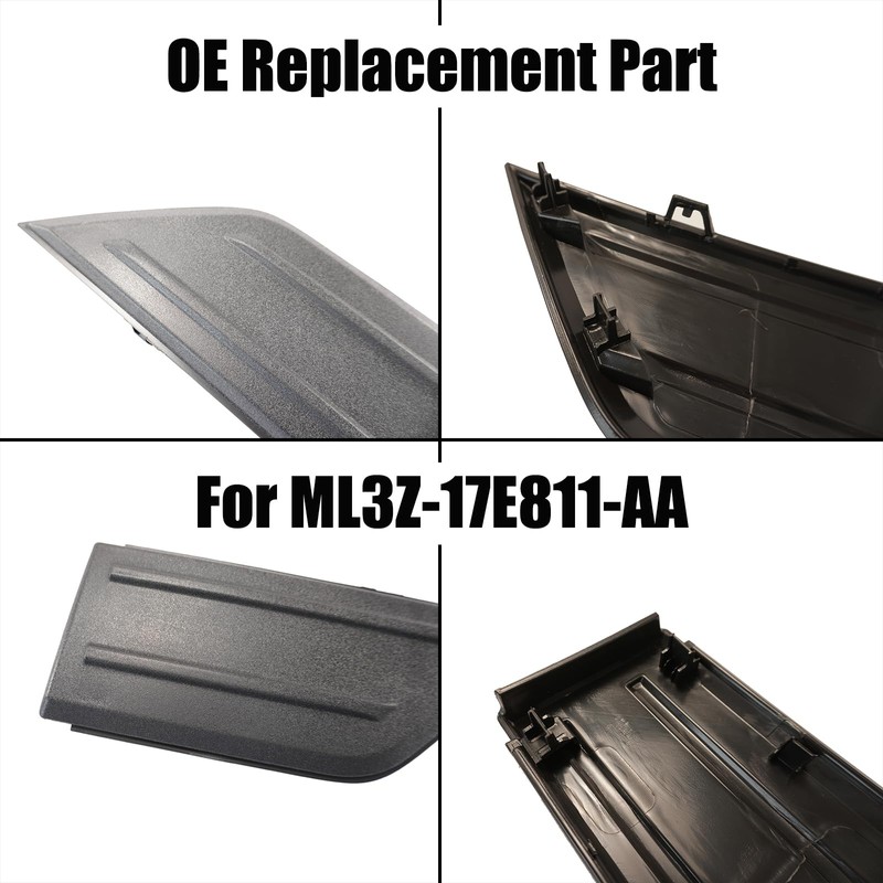 Front Lower Bumper Guards Pads Inserts End Caps Outer Cover