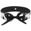 paloli Basic Cow Print Bell Collar Choker Necklace for women