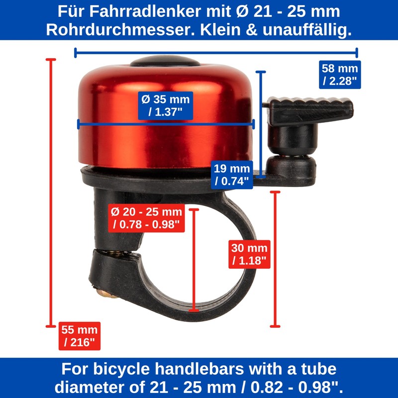 Your Day Mate Bicycle Bell, Selection, Loud and Clear, for