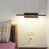 Bedroom Rotating Wall Lamp Iron Shell High Temperature Baking Surface
