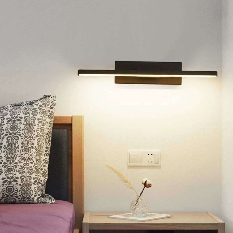 Bedroom Rotating Wall Lamp Iron Shell High Temperature Baking Surface