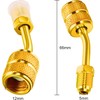 Chinco 1 Pcs R410a Adapter for Mini Split Charging Adapter