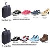 YAMIU Travel Shoe Bags Set of 2 Waterproof Nylon with
