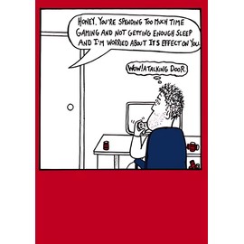 GBCC Funny Male Birthday Card - Happy Birthday Card with Humorous Illustrated Gaming Joke Design - Birthday Card for Men