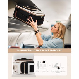 LOVEVOOK Travel Backpack Carry on Flight Approved 50L,Waterproof TSA Travel Essentials Personal Item Backpack for Women Men,Large Carry on Luggage Suitcase Travel Bag for Airplane with 3 Packing Cubes