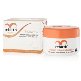 Rebirth Placenta Lanolin & Vitamin E Anti-Wrinkle Cream 100g