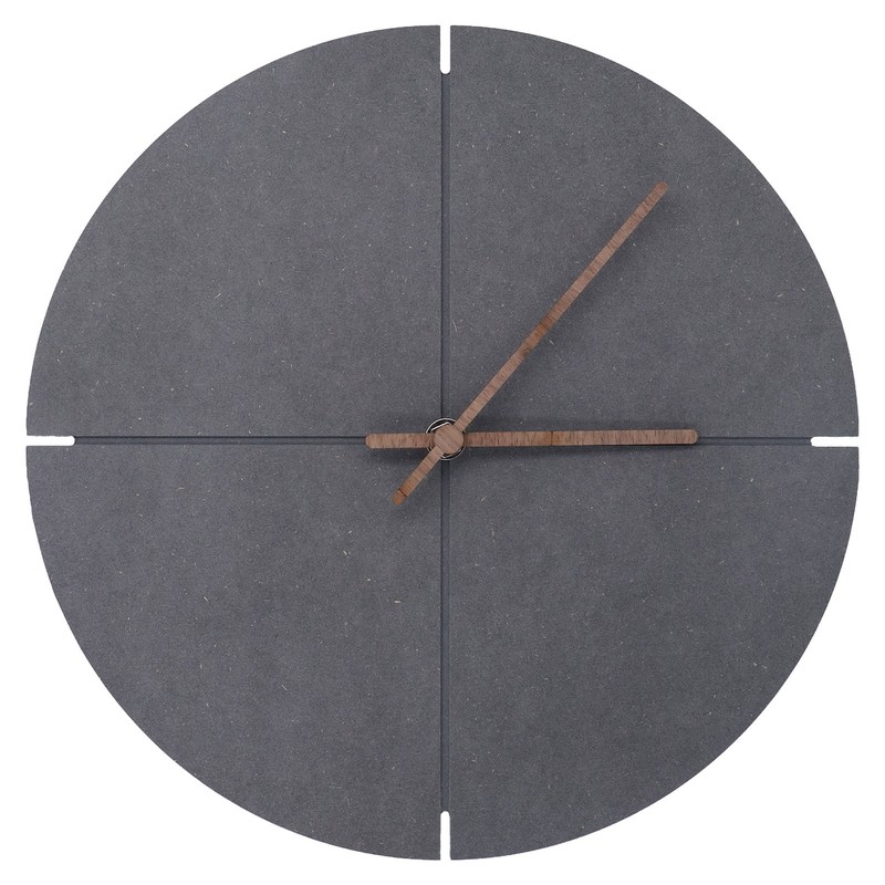 Nordic Style Simple Wooden Wall Clock Quartz Movement Wall Clock