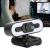 4K USB Center Webcam, Middle Screen Adjustable Webcam with Super