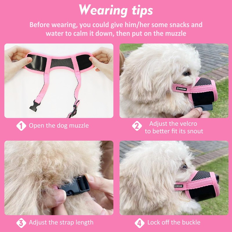 Dog Muzzle for Medium Dogs, Dog Muzzles to Prevent Biting