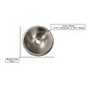 classAcustoms Class A Customs | 13inches Round Stainless Steel Sink