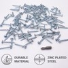 SKIR'CO (150 pcs) Zinc Plated Steel 3.5 x 30 mm