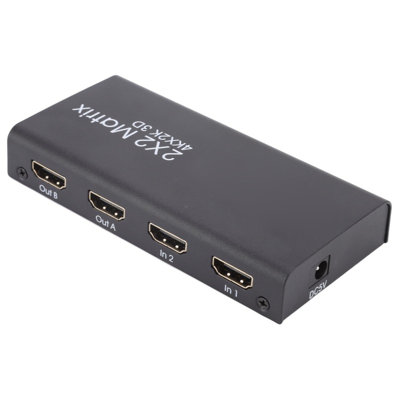 HD Multimedia Interface Switcher 2 in 2 Out 4K 30Hz