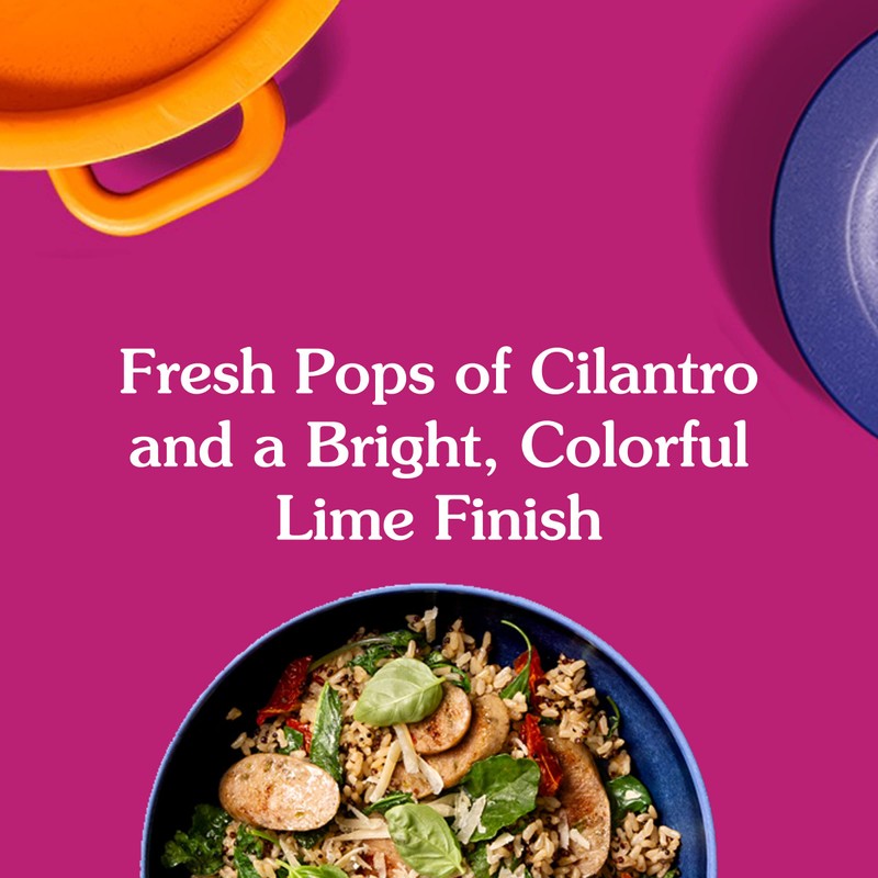 BEN'S ORIGINAL Ready Rice Cilantro Lime Flavored Rice, Easy Dinner