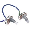 Prewired Wiring Kit for LP Electric Guitar 2T2V 500K Pots