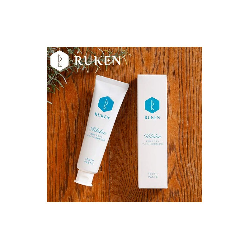 RUKEN Kirarun Toothpaste Type Mint, 3.5 oz (100 g) (x1)