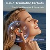 Coestai OWS Language Translation Earbuds Real time, Two-Way Instant Ai