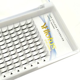 Premade Lash Trays C/D Curl 7d Eyelashes Fans 7d 8d Mink Eyelashes Extensions 0.07Thickness Long Stem Fiber Cluster Lashes (7D 0.07 Long Stem C 8mm)