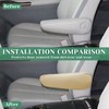 VKGUG 2PCS Car Front Seat Armrest Cover Compatible with Toyota