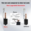Sahvaim 2Pcs 0.4MM Kobra S1 Ceramic Hotend, New Upgraded Thermistor
