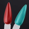 160 Pcs Stiletto Nail Swatch Sticks Practice Nail Sample Sticks