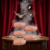 5Pcs Thumb Tip Magic Tricks Fake Thumb Tip Silk Vanish