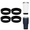 ZEYIYER 4 PCS Silicone Boot Sleeve for Tumbler 30 oz