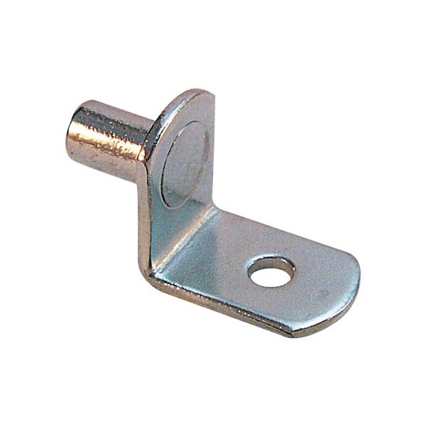 Prime-Line Shelf Support Pegs 1/4" Steel Nickle Plated Card